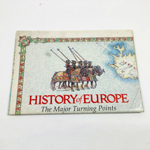 National Geographic Map &quot;History of Europe&quot;  Major Turning Points 30&quot; x ... - £6.83 GBP