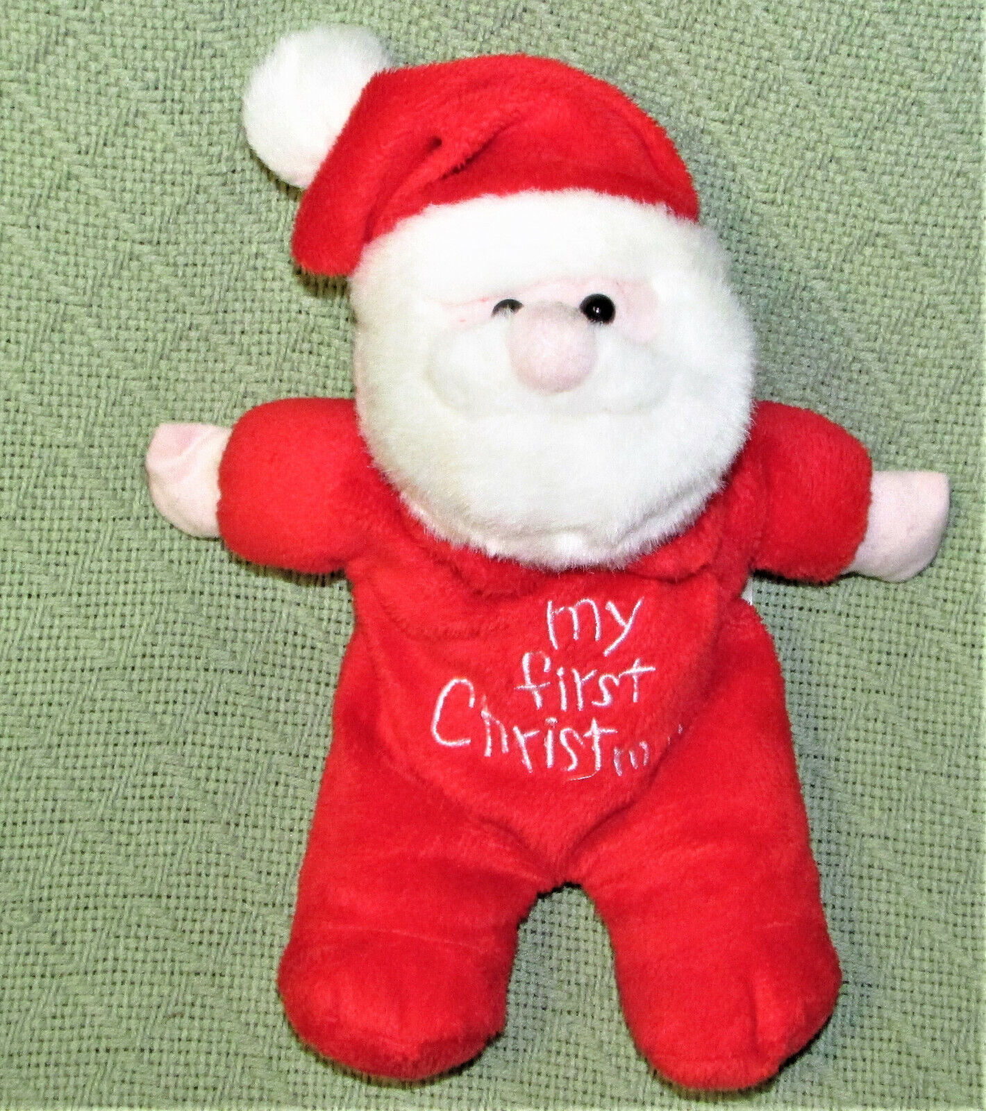 Primary image for DAN DEE MY FIRST CHRISTMAS SANTA CLAUS 10" PLUSH RED STUFFED ANIMAL BABY TOY