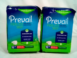 Prevail® Per-Fit 360 Maximum Plus Incontinence Brief Size 1  26&quot; 48&quot; In New - $11.89