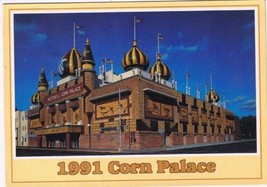 Postcard 1991 Corn Palace The Good Life Mitchell South Dakota - £3.10 GBP