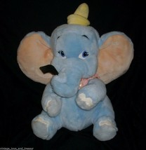 14&quot; Big Disney Store Blue Dumbo Flying Elephant Stuffed Animal Plush Toy Doll - £20.12 GBP