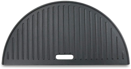 Half Moon Reversible Griddle for Kamado Joe Classic Joe Large Big Green Egg 18&quot; - £45.35 GBP