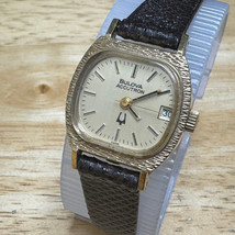 Vintage Bulova Accutron Tuning Fork Watch Women 10k RGP Gold ~For Parts Repair - $56.99