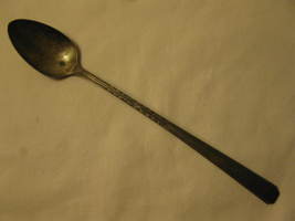 W.M. A. Rogers 1950 Banbury Pattern Silver Plated 7.5" Iced Tea Spoon #2 - $6.00