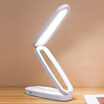 Foldable Led Desk Lamp,Small Book Reading Light With 3 Brightness Color,Recharge - £22.13 GBP