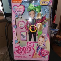 NEW JoJo Siwa 10 Inch Singing Doll, Sings Hit Song Titled &quot;Non-Stop&quot;, Pink - £15.66 GBP