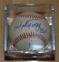 Ralph Terry Autographed Baseball Signed Yankees WS MVP - £75.79 GBP