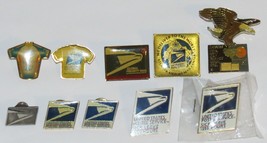 Ten USPS Sonic Eagle Postal Logo Pinbacks - $19.75