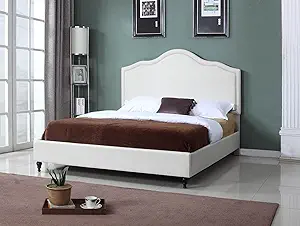 Home Life Model 008 Platform Bed, Full, Beige - $463.99