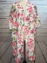 Show Me Your Mumu Floral Garden of Blooms Brie Robe One size Floral Rose... - $29.23