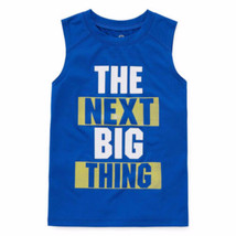 Okie Dokie Boys Muscle T-Shirt The Next Big Thing Blue Size 2T  New - £7.02 GBP
