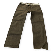 Levis 501 Jeans Mens 42x32 Button Fly Straight Fit Leg 100% Cotton Brien Denim - £24.26 GBP