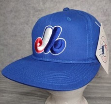 Montreal Expos Vintage Outdoor Cap Co. Snapback Cap Hat Nwt S/M Size 7&quot; New Rare - £21.54 GBP