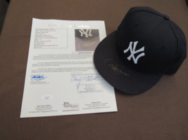 Derek Jeter 5X Wsc New York Yankees Hof Signed Auto New Era Game Cap Hat Jsa Loa - £620.63 GBP