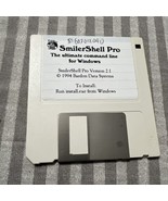 Smiler Shell Pro Command Line For Windows 1994 Bardon Data 3.5&quot; Floppy - $7.64