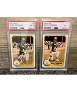 1981 Fleer #351 &amp; #574 Rickey Henderson Set Oakland Athletics - PSA 8 - $58.04