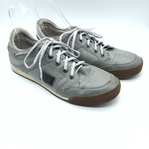 Guess Mens Sneakers Lace Up Mesh Suede Faux Leather Gray Size 10.5 - £19.55 GBP