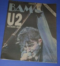 U2 BAM MAGAZINE VINTAGE 1984 BONO - $41.05 CAD