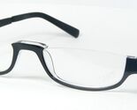 L'ART Von AMA 12000 001 Schwarze / Klare Brille Kunststoffrahmen 49-20-1... - $54.45