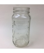 Vintage Atlas Mason Preserving Jar Square Glass 20 oz **No Lid** - $15.83