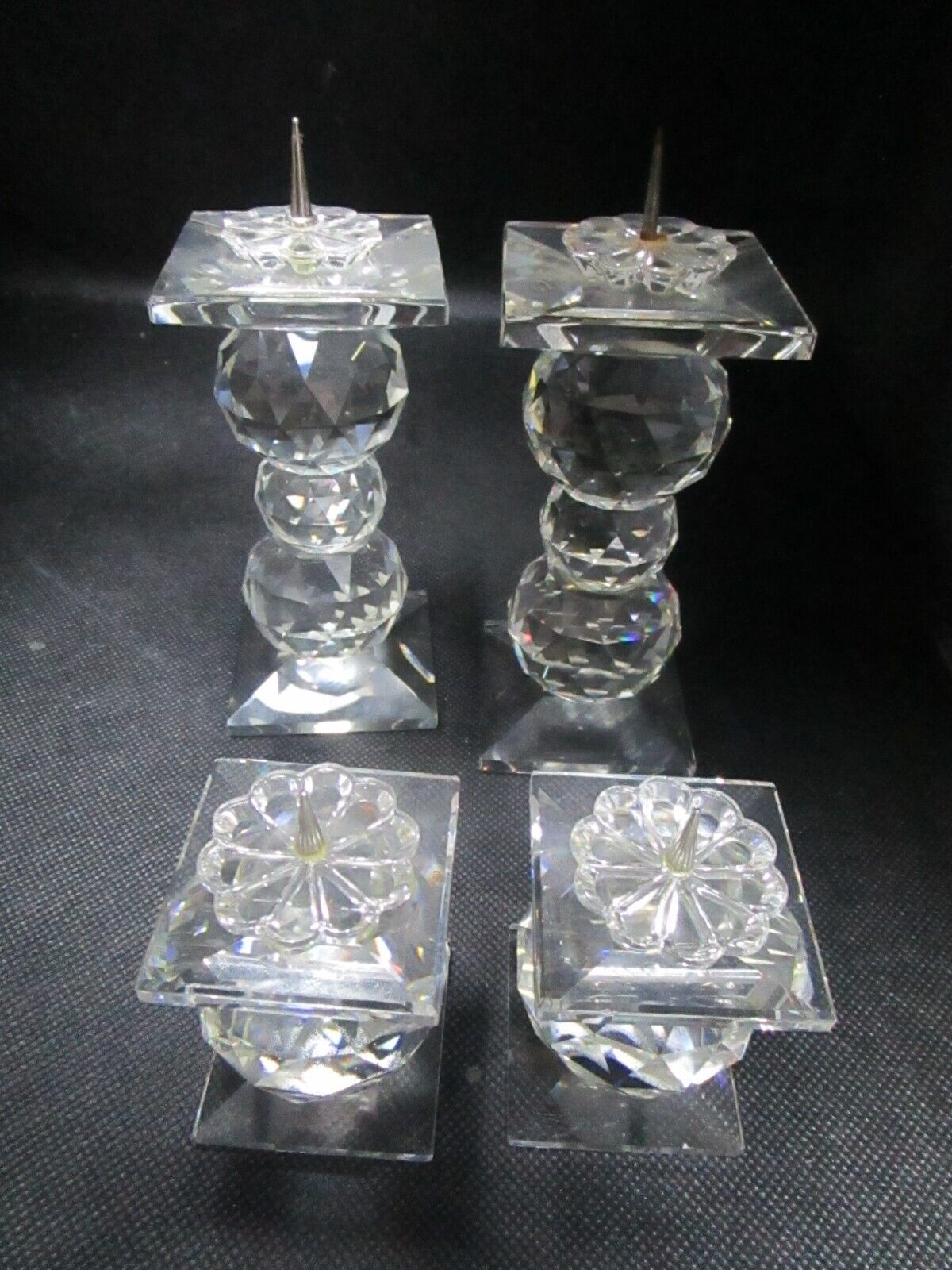 Primary image for Swarovski candleholder pin set of 4 pcs