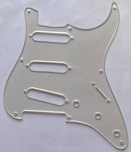 Guitar Pickguard For US Fender 57&#39; 8 Sctew Stratocaster Strat Clear Tran... - £10.16 GBP