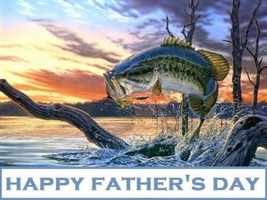 Fishing Birthday / Father&#39;s Day Edible Cake Toppers Decoration - $12.99