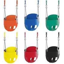 High Back Bucket Toddler Infant Baby Swing Seat, Vinyl Coated Chain - As... - $1,590.58 MXN+