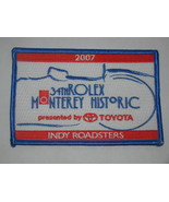 (2007) 34th MONTEREY HISTORIC - INDY ROADSTERS Patch - $1,194.39 MXN