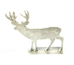 AR500 Deer Silhouette Animal Steel Knock-Over Target 12”X 8”X 3/8” - £37.76 GBP