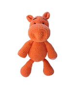 Crochet Hippopotamus Plush Toys Stuffed Animals Plush Toy 16.53&quot;/42 cm L... - $47.04