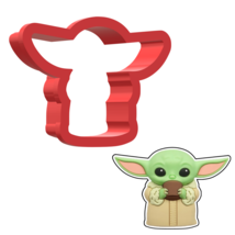 Grogu No Shell Star Wars Cookie Cutter - $2.79+