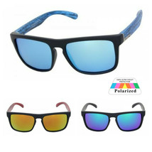 Gafas De Sol Polarizadas Para Hombre Lentes Cuadrado Sport Espejo Sunglasses NEW - £15.14 GBP
