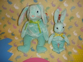 Ty Hippity Beanie Baby &amp; Basket Beanie Rabbits - £15.92 GBP