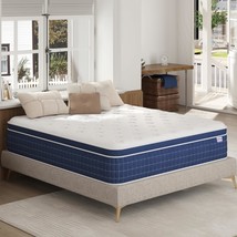 Upgrade And Fortify Your Sleep With This 12 Inch Firm Hybrid, Relieving Support. - £306.74 GBP