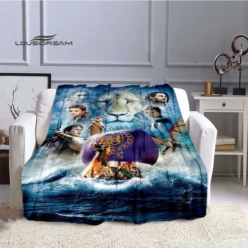 The Chronicles of Narnia Blankets for Beds Home Travel Adult Flannel Bla... - £16.26 GBP+