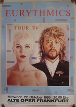 Eurythmics Germany Poster Tour Frankfurt October 22, 1986 Mint The-
show... - $1,651.93 MXN