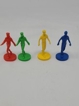 Electronic Mall Madness 1996 4 Game Pieces Pawns Figures  replacement parts - £8.01 GBP