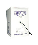Tripp Lite 1000 ft. Cat6 Gigabit Bulk Solid-Core PVC Cable Black - $6,798.09 MXN