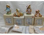 Lot Of (4) Cherished Teddies Friends Nancy Gail Katie Lisa  - $71.27