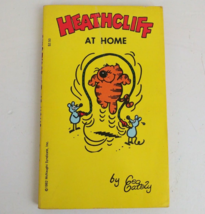 Vintage 1981 Heathcliff At Home By Geo Gately Paperback Book - £6.21 GBP