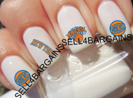 40 Nba New York Knicks Basketball LOGOS》3 Different Designs》Nail Art Decals - $18.99