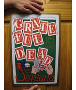 Grateful Dead Poster Santana Fillmore (2 sided) April 1991 Silver Bowl L... - $378.39 CAD