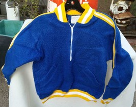 Vintage Birmingham High School Yell Leader Pullover Jacket Fleece 8 Champion - £39.95 GBP