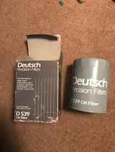 Deutsch Oil Filter D 539  New Old stock - $8.41 CAD