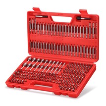 214-Piece Screwdriver Bit Set S2 Steel Drill Bit Set Power Bit Set With Security - £37.61 GBP