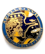NASA Apollo 17 Mission Pin Cernan Evans Schmitt Space Program Last Moon ... - $19.12 CAD