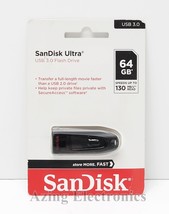 SanDisk Ultra 64GB USB 3.0 Flash Drive SDCZ48-064G-AW46  - £7.97 GBP