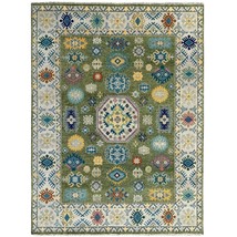 EORC KC15108LGN10X14 Hand Knotted Wool Kazak Collection Rug, 10&#39; x 14&#39;, ... - $59,573.20 MXN