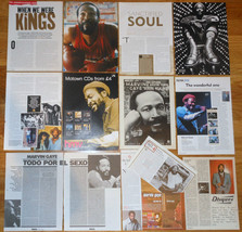 Marvin Gaye 1980s/00s Clippings Magazine Articles Photos Soul - £6.67 GBP